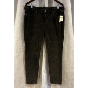 Lucky Brand Corduroy Pants Lolita Super Skinny NWT Size 16W